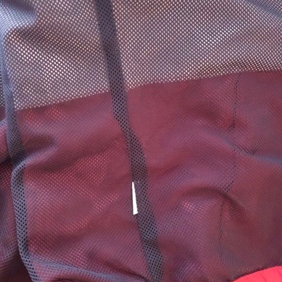 🪷 Forever 21 Red, White, Blue Windbreak Hood Jacket. - Picture 5 of 11